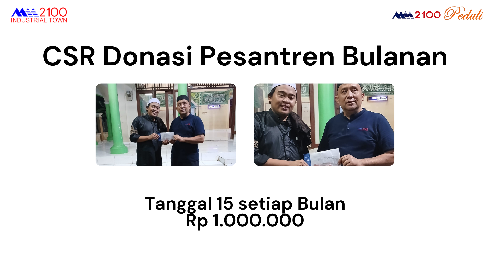 Donasi Pesantren Bulanan